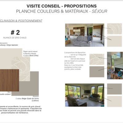 Planche d'ambiance proposition 2